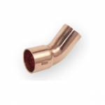 Колено медное 45° ПВ/ПН