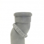 Отвод для внутренней канализации универсальный Sinikon