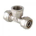 Тройник обжимной с переходом на РВ VALTEC (VTm.332)