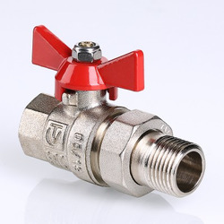 Кран шаровой VALTEC BASE с полусгоном (VT.227.N)