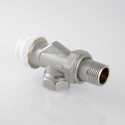 Клапан термостатический угловой с осевым управлением VALTEC