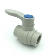 Кран полипропиленовый шаровой HEISSKRAFT