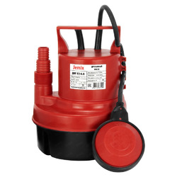 Насос погружной дренажный ДНУ-83-6,5 пластик. (400Вт., 3мм.) JEMIX КРАСНЫЙ