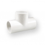 Тройник равнопроходной КВ ПВХ